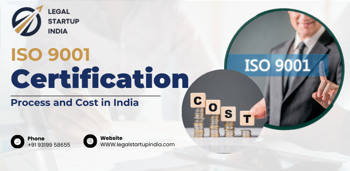ISO 9001 Certification Process and Cost in India